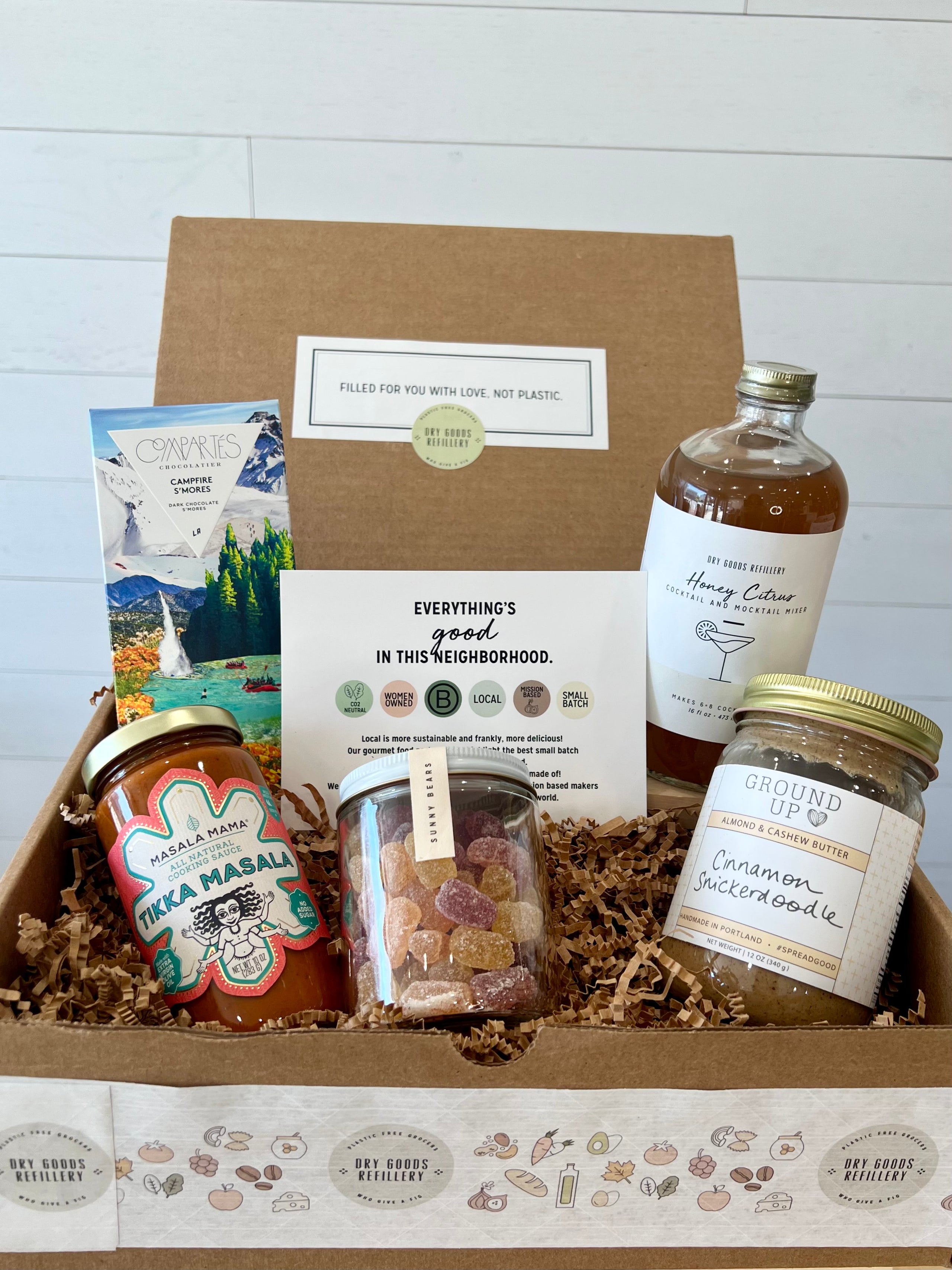 Foodie Favorites Gift Box Dry Goods Refillery Refill Shop